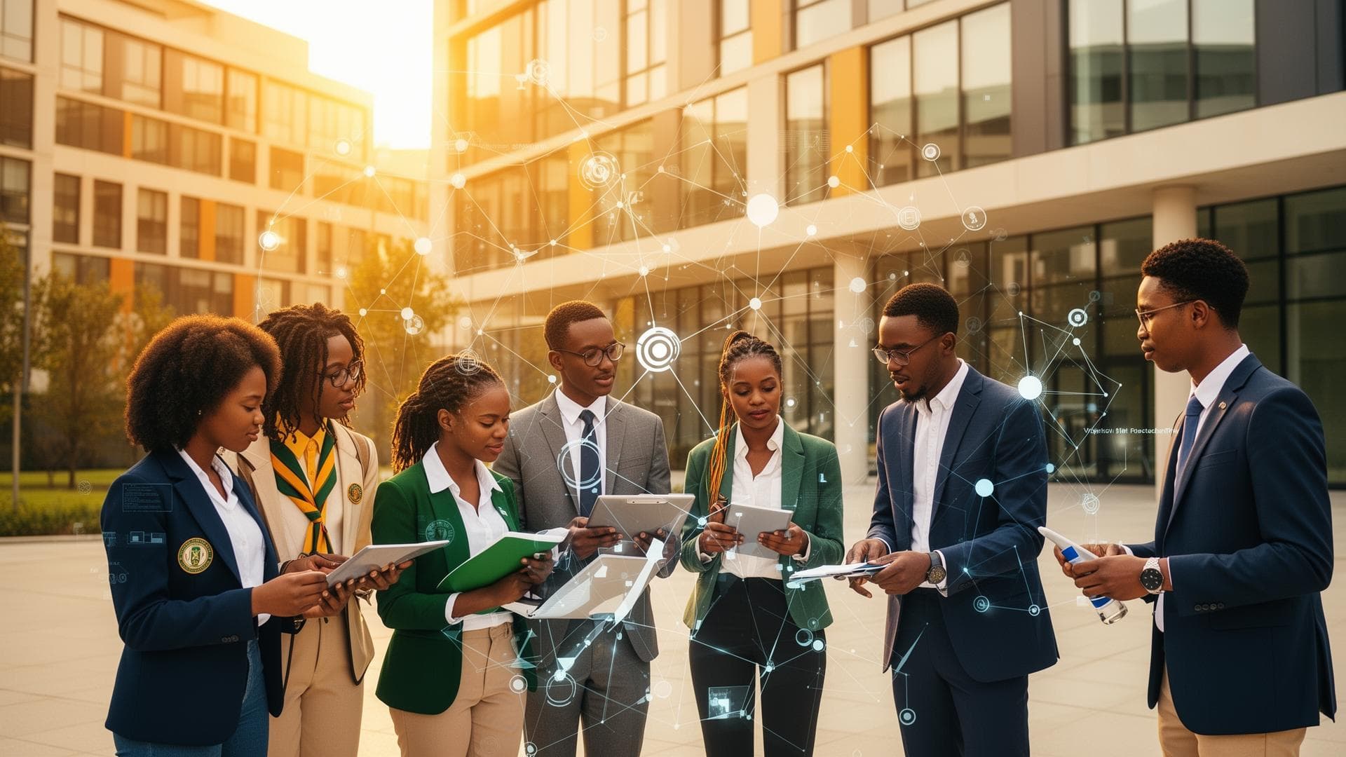 Nigerian researchers collaborating